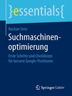 cover image of Suchmaschinenoptimierung